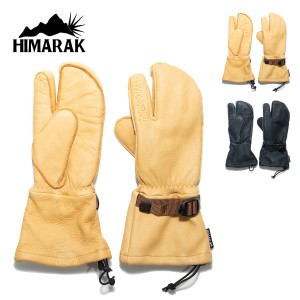 ヒマラク グローブ HIMARAK SCAPA GLOVE スキャパ バックカントリー 保温 パウダー レザー 革 ミトン ユニセックス スノーボードグローブ