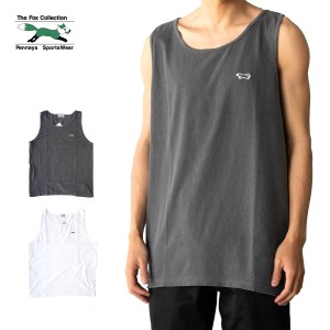 ザフォックス タンクトップ THE FOX COLLECTION PENNEYS SPORTSWEAR TANK-TOP ユニセックス ロゴ ワンポイント ワッペン【ネコパケ】