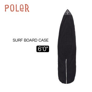 ポーラー サーフボードケース POLER SURF BOARD CASE 6 ニット ショート Knit Short ファンボード 日焼け防止 劣化防止 伸縮 サーフィン