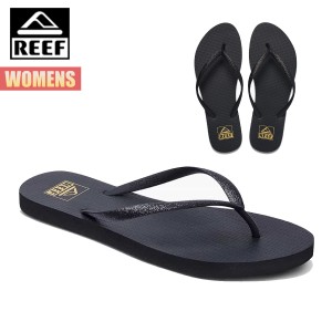 リーフ ビーチサンダル レディース ビーサン REEF SEASIDE BLACK GLITTER シーサイド ブラックグリッター ビーチ サーフ 海 水遊び