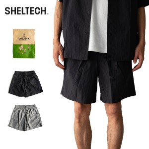 シェルテック ショートパンツ メンズ Sheltech Tac Shorts ハーフパンツ 短パン 無地 機能素材 接触冷感 軽量 吸収 速乾【ネコポス】