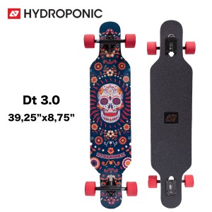 スケートボード ハイドロポニック Hydroponic コンプリート Longboard Complete Dt 3.0 39.25インチ Mexican Skull Navy スケボー