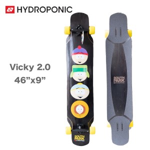 スケートボード ハイドロポニック Hydroponic コンプリート Longboard Complete Vicky 2.0 46インチ Gang スケボー ロングボード ロング