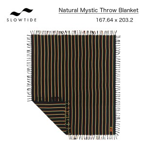 スロータイド タオルブランケット ビーチマット ボブ・マーリー コラボ SLOWTIDE Natural Mystic Throw Blanket ビーチ レジャー