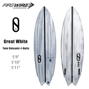 ファイヤーワイヤー サーフボード スレーターデザイン グレート ホワイト FIREWIRE SURFBOARDS SLATER DESIGNS
