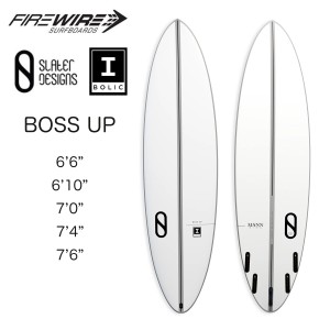 ファイヤーワイヤー サーフボード スレーターデザイン アイボリック ボスアップ ミッドレングス FIREWIRE SURFBOARDS BOSS UP I-Bolic