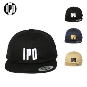 IPD キャップ 帽子 Ipd INITIAL CAP アイピーディーサーフ イニシャル 刺繍 ロゴ ストラップバック フラットバイザー サーフスタイル