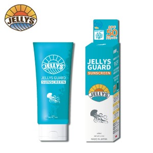 JELLYS GUARD SUN SCREEN クラゲ除け＆日焼け止めクリーム SPF50 ジェリーズガード サンスクリーン フェイス&ボディクリーム【ネコポス】