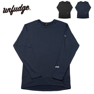 アンファッジ ベースレイヤー unfudge UN1000 Crew Neck Underwear クルーネック アンダーウェア メンズ レディース ファーストレイヤー