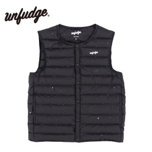 アンファッジ ダウンベスト unfudge UN3610 Pocketable Down Vest セカンドレイヤー メンズ レディース スノーボード 9月下旬入荷予定