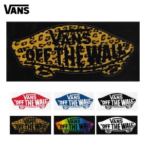 バンズ ヴァンズ デッキ ロゴ ステッカー スモール 小 VANS Deck Logo Sticker Small 【ネコポス】