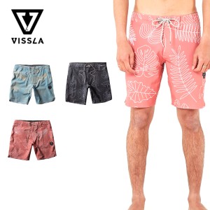 【30%OFF】ヴィスラ ボードショーツ メンズ VISSLA トロピカルプレジャーズ 18.5インチ Boardshort サーフパンツ 【ネコパケ】