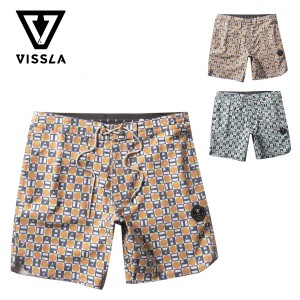 【30%OFF】ヴィスラ ボードショーツ メンズ VISSLA Parker  Boardshort パーカー 17.5インチ サーフパンツ ビスラ 水着 【ネコポス】