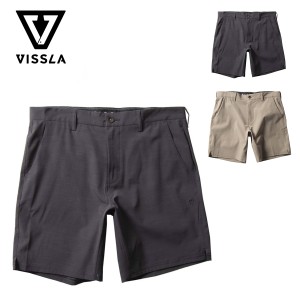 【30%OFF】ヴィスラ ショートパンツ VISSLA Cutlap Eco 17.5 Hybrid Walkshort カットラップ ウォークショーツ メンズ 【ネコポス】