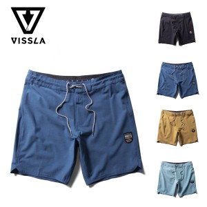 【20%OFF】ヴィスラ ボードショーツ メンズ VISSLA ソリッドセッツ 18.5インチ ボードショーツ サーフパンツ ビスラ 【ネコポス】