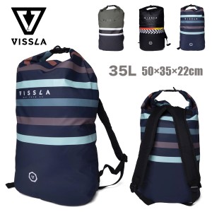 【20%OFF】ヴィスラ リュック 防水 VISSLA セブンシーズ 35L ドライバックパック アウトドア サーフ サーフィン 機能バッグ 水洗い可