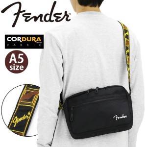 フェンダー ショルダーバッグ Fender メンズ 男 斜め掛け ショルダー ヨコショルダー 肩掛け かばん バッグ A5 シンプル カジュアル ロゴ