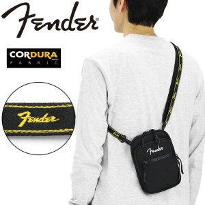 フェンダー ショルダーバッグ Fender メンズ 男 ミニ ショルダー ポーチ 斜め掛け 肩掛け かばん バッグ カジュアル ロゴ バレンタイン 