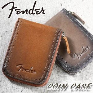 フェンダー 財布 Fender 小銭入れ コインケース Stratocaster メンズ レディース 二つ折財布 コンパクト 革小物 メンズ カード収納 本革 