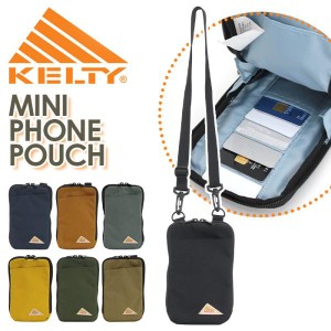 ショルダーバッグ KELTY ケルティ MINI PHONE POUCH ミニフォンポーチ 正規品 メンズ レディース お財布ショルダー ミニショルダー 無地 