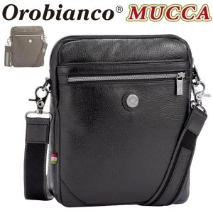 Orobianco オロビアンコ 正規品 ショルダーバッグ ムッカ MUCCA メンズ タテ型 ショルダー 男性 ビジネス バッグ カバン 牛革 本革