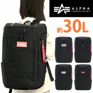 アルファ インダストリーズ リュック 大容量 ALPHA INDUSTRIES リュックサック メンズ スクエアリュック バックパック スクエア A4 B4 30