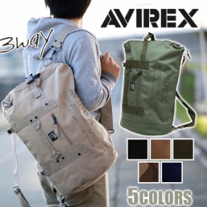 ボンサック AVIREX アヴィレックス アビレックス ミリタリー ブランド リュックサック デイパック ボストンバッグ ショルダーバッグ メン