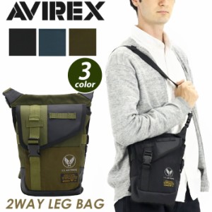 アヴィレックス ショルダーバッグ AVIREX メンズ レディース 男女兼用 ミニショルダー アビレックス 2WAY レッグバッグ ショルダーバッグ