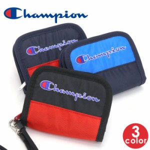 チャンピオン 財布 Champion 二つ折り財布 メンズ 男 男の子 男性 小銭 ファスナー ウォレット 札入れ カード入れ カード コインケース 