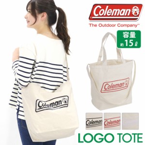 Coleman コールマン LOGO TOTE ロゴ トート 正規品 メンズ レディース 2way トートバッグ ショルダーバッグ キャンバストート 通学 手提