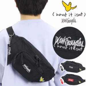 （What it isNt）MarkGonzales ワット イット イズント マークゴンザレス ウエストバッグ ボディバッグ ショルダーバッグ メンズ レディ