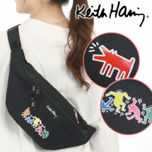 ウエストバッグ キースヘリング Keith Haring 2021年 春夏 新作 レディース メンズ ヒップバッグ ボディバッグ 斜め掛け 人気 かわいい