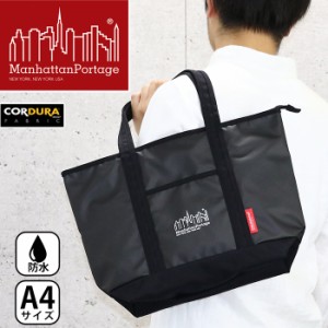 ManhattanPortage マンハッタンポーテージ 正規品 MP Logo Printed Cherry Hill Tote Bag MPロゴ プリンテッド チェリーヒル トートバッ