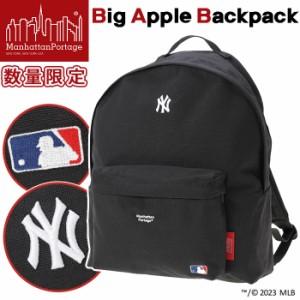 ManhattanPortage マンハッタンポーテージ リュック 限定モデル MLB コレクション 正規品 リュックサック デイパック バックパック 黒 軽