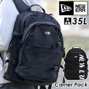 NEW ERA ニューエラ リュック 正規品 リュックサック デイパック バックパック メンズ レディース ブラック 35L スケボー キャリアパック