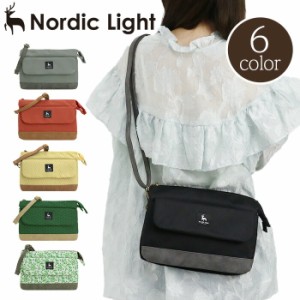 ノルディックライト ショルダーバッグ Nordic Light スクエア 5層ショルダー 肩掛け ショルダー かばん バッグ 通勤 通学 休日 女性 おし