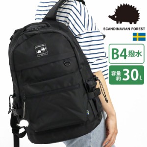 スカンジナビアンフォレスト リュックサック SCANDINAVIAN FOREST 大容量 30L 撥水 A4 B4 PCポケット タブレット リュック バックパック 