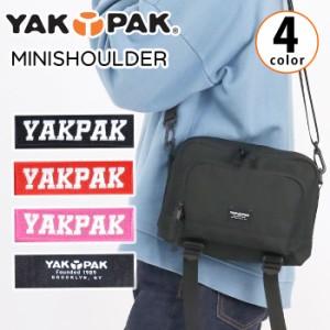 【SALE】 ヤックパック ショルダーバッグ YAKPAK スクエア ミニショルダー 横型 A5 旅行 バッグ かばん メンズ レディース ユニセックス 