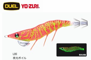 デュエル EZ-Q ダートマスター ラトル 3.5号 LBI 夜光ボイル / エギング エギ 餌木 / 釣具