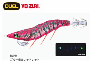 デュエル EZ-Q ダートマスター ラトル 3.5号 BLRR ブルー夜光レッドレッド / エギング エギ 餌木 / 釣具