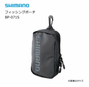 シマノ フィッシングポーチ BP-071S ブラック Sサイズ / shimano  / 釣具