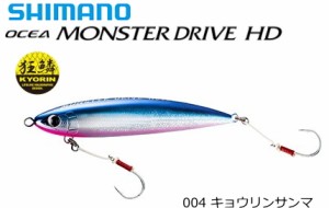 シマノ 19 オシア モンスタードライブ HD XU-T22S #004 キョウリンサンマ 220F / ルアー / 釣具 / shimano