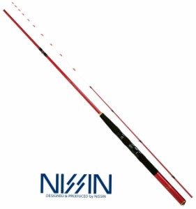 宇崎日新 赤武士 (並継) 本先調子 1.50m / 筏竿 / 釣具 / nissin (SP)