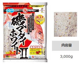 マルキュー 磯マダイ ホワイトII 1箱 (6袋入り)/ marukyu (SP)