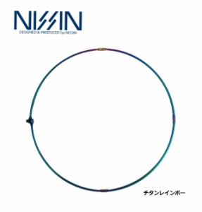 宇崎日新 ゼロサム タモ枠 (四ツ折り) チタンレインボー 45cm / 玉枠 / 釣具 / nissin