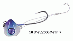 ハヤブサ 無双真鯛 貫撃テンヤ SE100 5号 #10 ケイムラスクイッド / タイテンヤ 一つテンヤマダイ / メール便可 / 釣具