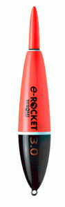 ヒロミ産業 e-ロケット 3B レッド / 電気ウキ 棒ウキ / 釣具