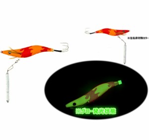 (セール) マルシン漁具 オクトパスサーチ フレイムオレンジ 3号(鉛6号) / 蛸餌木 / メール便可