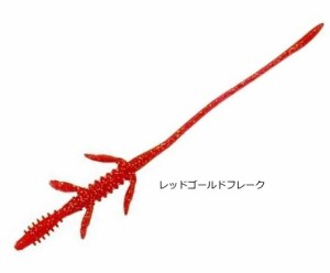 (セール) ジャッカル ビンビンワームトレーラー 鯛コームピン #レッドゴールドフレーク / 鯛ラバ タイラバ / メール便発送