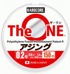 デュエル The ONE アジング ハーフゴースト 0.4号 150m / ルアー ライン 道糸 / メール便可